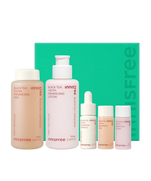innisfree Innisfree Black Tea Youth Enhancing Skin Care Set