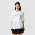 UMBRO Chant Mesh Women's Graphic Short Sleeve T-Shirt Ivory UR322CRS74