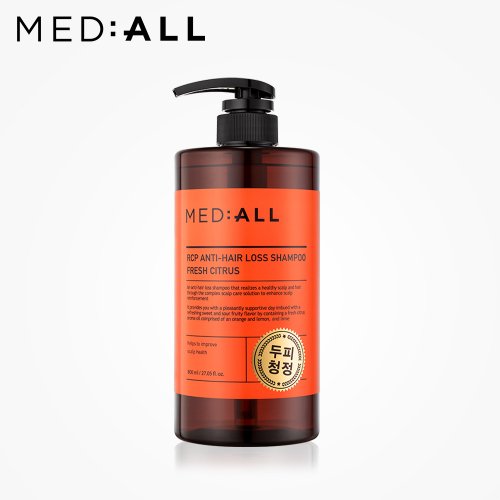MEDIALL Large Capacity Scalp Cleansing Shampoo Citrus Scent 800ml