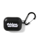 THISISNEVERTHAT THISISNEVERTHAT OL-Logo AirPods Pro Case Black