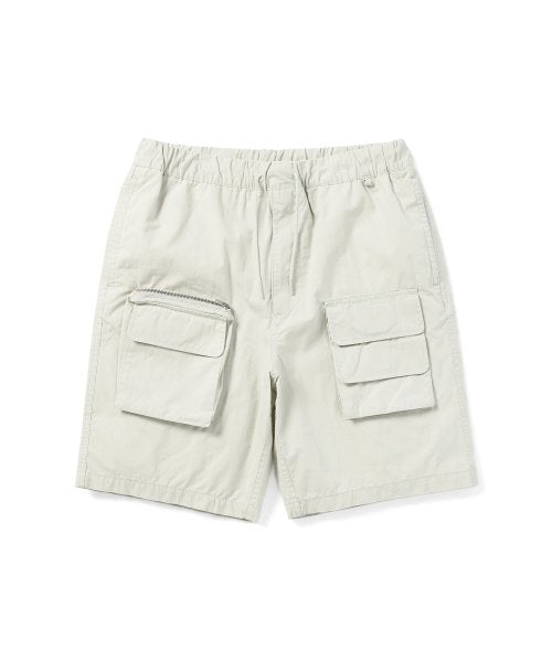 THISISNEVERTHAT THISISNEVERTHAT L-Logo Flight Short Ivory
