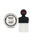REUZEL Concrete mat pomade 95g + pomade-specific comb