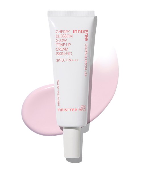 innisfree Innisfree Cherry Blossom Glow Skin Fit Tone Up Cream SPF50+ 50mL