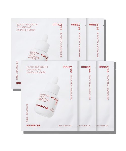 innisfree Innisfree Black Tea Youth Enhancing Ampoule Mask 28mL