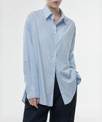 MUSINSA STANDARD WOMAN MUSINSA STANDARD WOMAN Shirt Light Blue