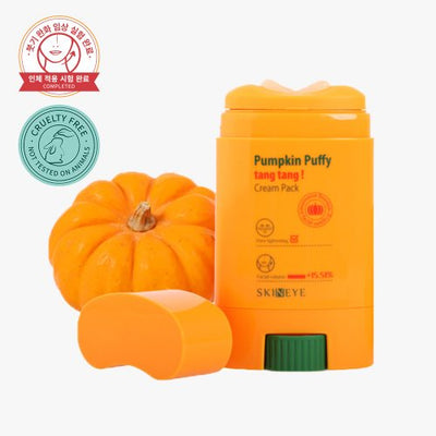 Pumpkin swelling bouncy cream pack