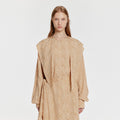 EENK YIVONA Scarfed Shirt - Beige