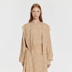 EENK YIVONA Scarfed Shirt - Beige