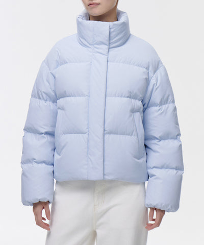 MUSINSA STANDARD WOMAN Padded Jacket Pastel Blue
