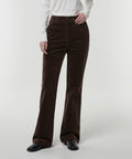 MUSINSA STANDARD WOMAN MUSINSA STANDARD WOMAN Boot Cut Corduroy Pants (Brown)