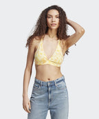ADIDAS ADIDAS AOP bralette - yellow