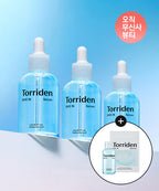 Torriden [SET] Dive In Low Molecular Hyaluronic Acid Serum 50ml+40ml+40ml (+Dive In Toner 50ml+Multi Pad 10 pieces)