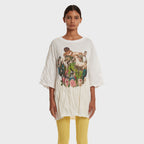 Trunk Project Crinkled T-shirt_White