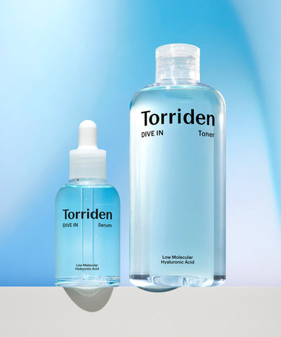 [SET] Dive In Low Molecular Hyaluronic Acid Serum 50ml + Dive In Toner 300ml