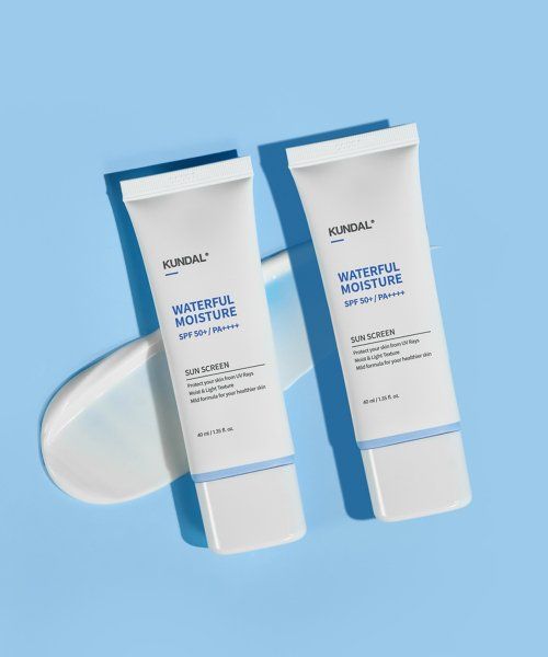 kundal daily waterfull moisture sunscreen 40ml 2 pack