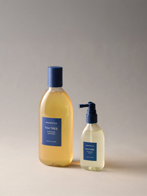 AROMATICA AROMATICA Tea Tree Purifying Shampoo & Tonic Set