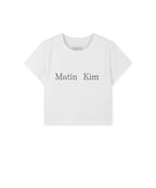 MATIN KIM MATIN KIM T-Shirt Crop Top