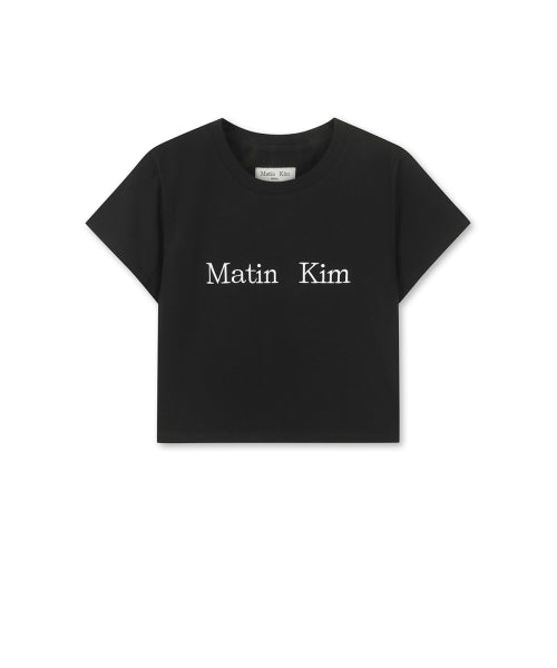MATIN KIM MATIN KIM T-Shirt Crop Top