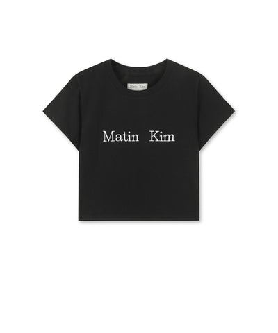 MATIN KIM T-Shirt Crop Top