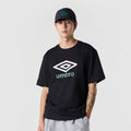UMBRO Essential Big Logo Short Sleeve T-Shirt Black UR123CRS18