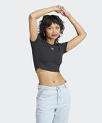 ADIDAS ADIDAS Lip Crop Tee - Black