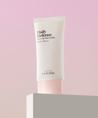 BEYOND Daily Defense Tone-Up Sun Cream SPF 50 (Vegan)