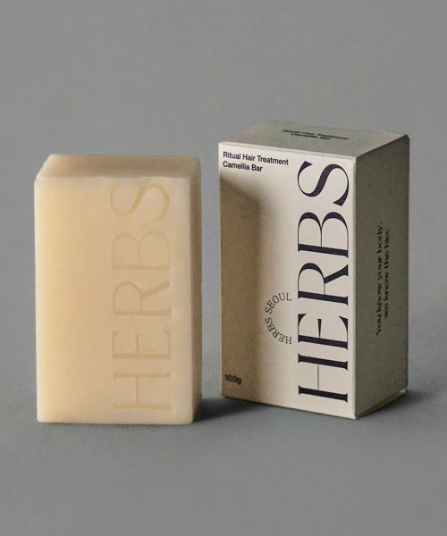 HERBS SEOUL [Pouch Giveaway] Ritual Treatment Camellia Bar Rinse Bar Elasticity Glow Care & 2pack Dual Set 200g