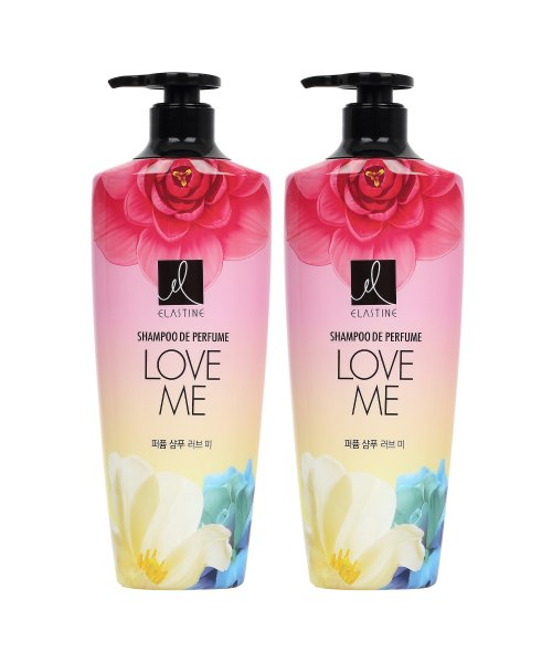 ELASTINE Perfume Love Me Shampoo 600ml x 2