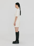 EENK ZULIET Skater Dress - Ivory