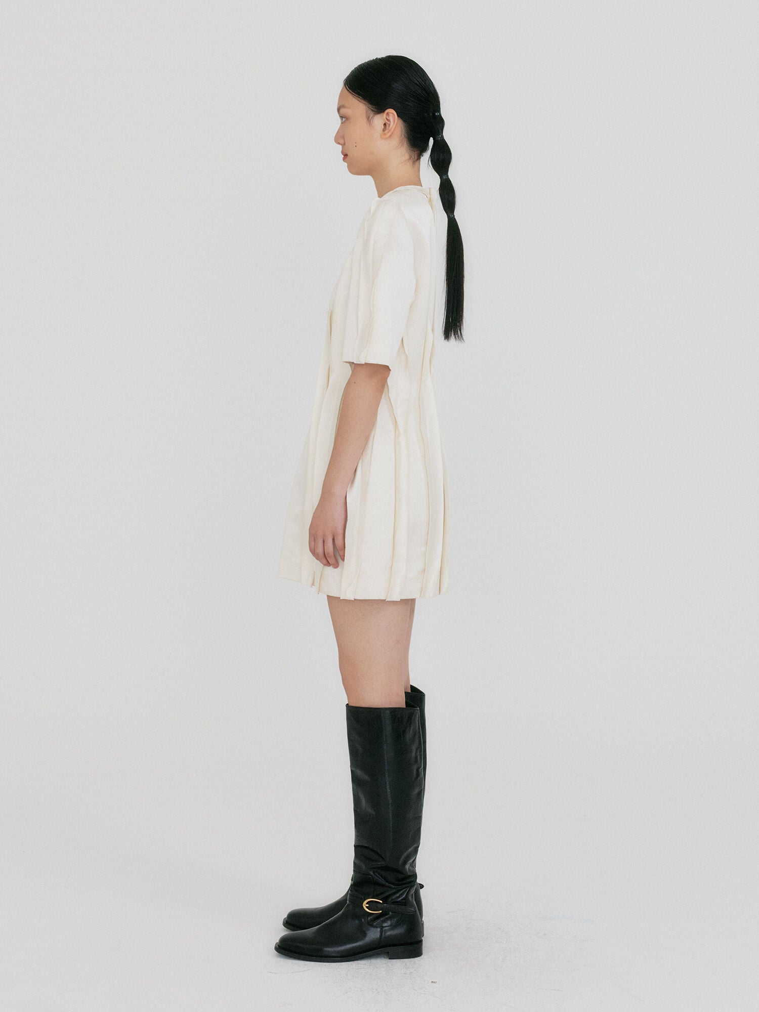 EENK ZULIET Skater Dress - Ivory