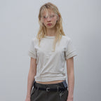 LCDC TM RAW SEAM TOP (ECRU)