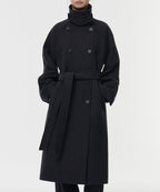 MUSINSA STANDARD WOMAN MUSINSA STANDARD WOMAN Cashmere Blend Trench Coat (Size M)