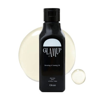 GLEAN Glam Up Bronzing Dark Tanning Oil SPF6