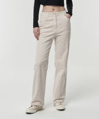 MUSINSA STANDARD WOMAN MUSINSA STANDARD WOMAN Women's Straight Corduroy Pants [Cream]