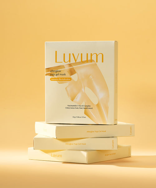 LUVUM LUVUM Afterglow Yuzu Gel Mask 5pcs