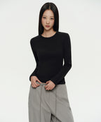 MUSINSA STANDARD WOMAN MUSINSA STANDARD WOMAN T-Shirt Slim Fit