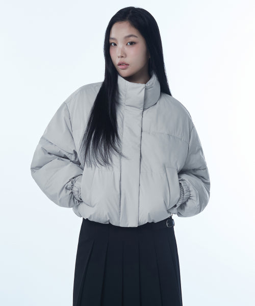 MUSINSA STANDARD WOMAN MUSINSA STANDARD WOMAN Padded Jacket Ash Gray