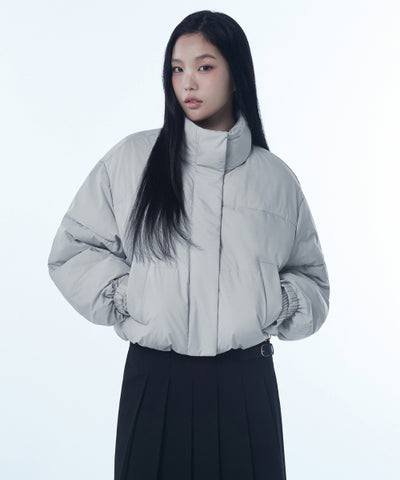 MUSINSA STANDARD WOMAN Padded Jacket Ash Gray