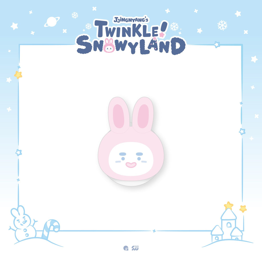 [Resale] ONEW - POP-UP [JJINGNYANGS TWINKLE SNOWYLAND] MD 17. Magnetic Phone Grip (MAGNETIC SMART TOK)