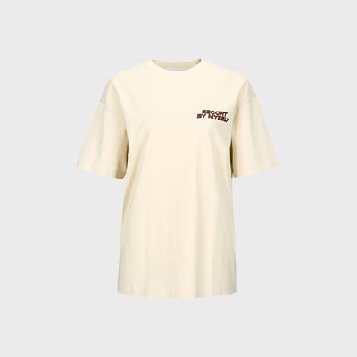 GRAPHIC-PRINT T-SHIRT CREAM (F23TO909CR)