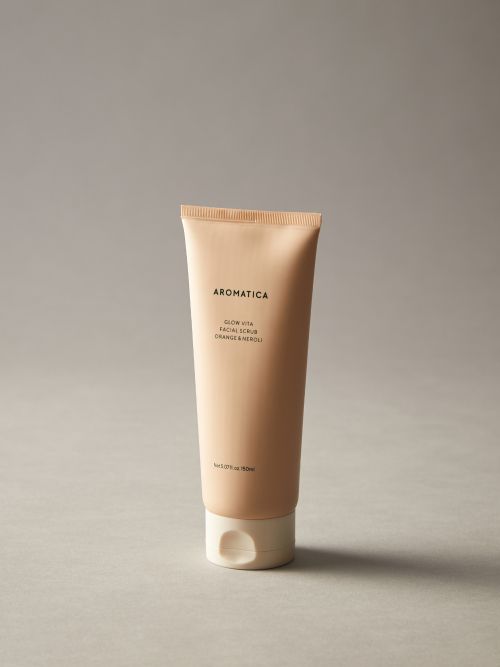 aromatica1 Glow Vita Facial Scrub Orange & Neroli 150ML (pore exfoliating care)