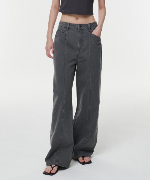 MUSINSA STANDARD WOMAN MUSINSA STANDARD WOMAN Women's Denim Pants Wide Fit