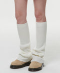 MUSINSA STANDARD WOMAN MUSINSA STANDARD WOMAN Women's Knit Leg Warmer [Ivory]