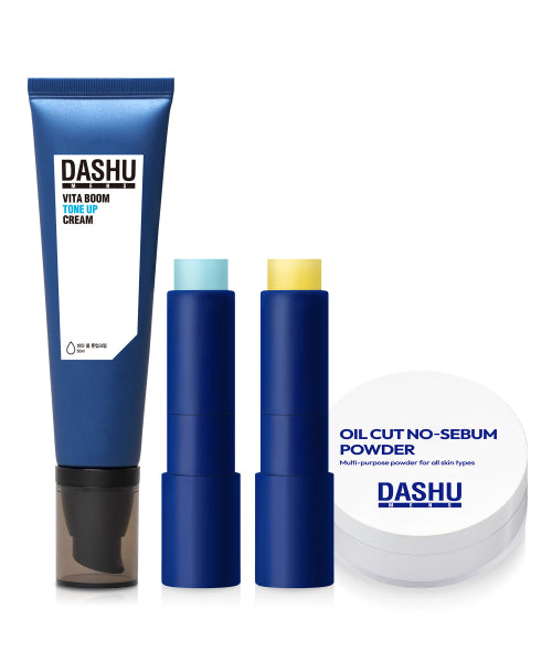 DASHU DASHU Tone-up Cream + Lip Balm Set (Warm Tone)
