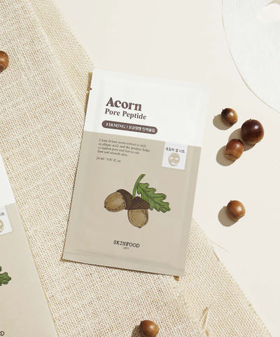 SKINFOOD Acorn Pore Peptide Mask 10 pieces