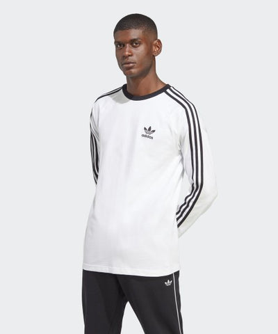 ADIDAS T-Shirt Long Sleeve - White