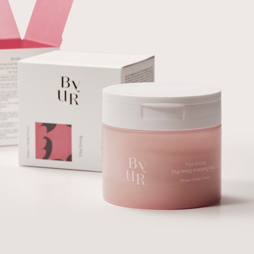 BYUR BYUR Vitagiving Keep Radiance Toner Pads 70 sheets