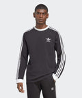 ADIDAS ADIDAS 3S Long Sleeve Tee - Black