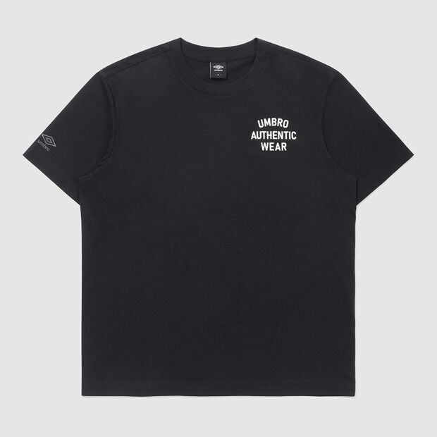UMBRO Flock graphic short sleeve t-shirt black (UQ323CRS82)