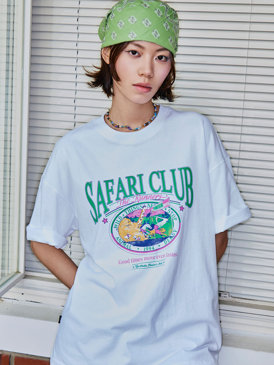 CPGN Safari Club Short Sleeve T-Shirt White